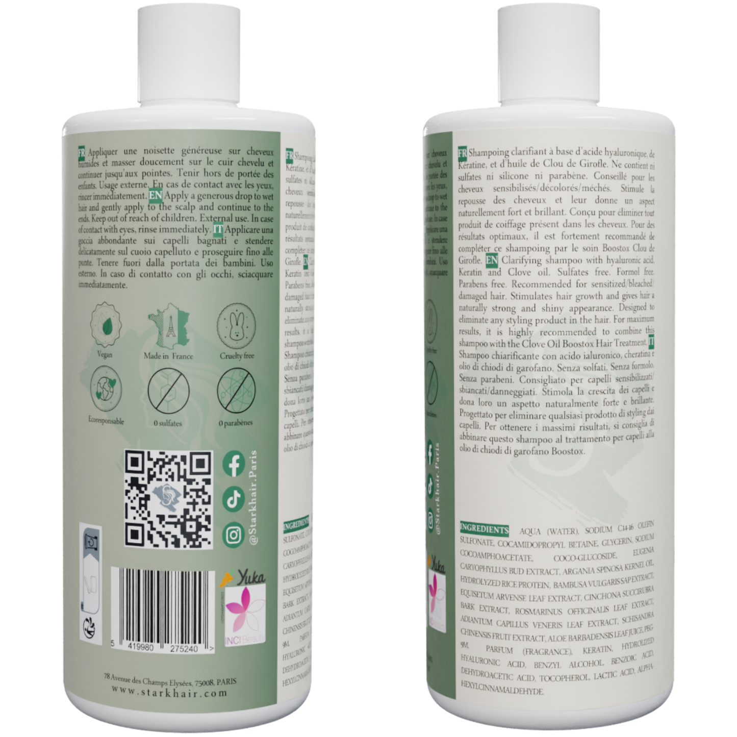 Shampoing Clarifiant Boostox - Clou De Girofle - 500ml