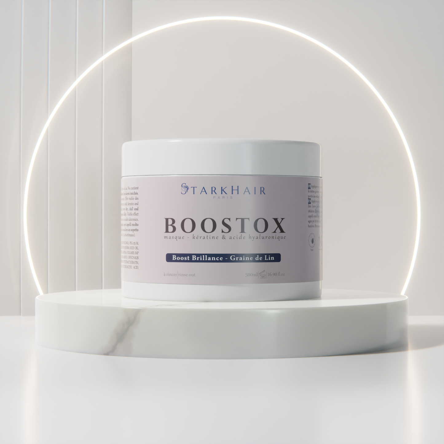 Boostox Capillaire Graine De Lin - 500ml
