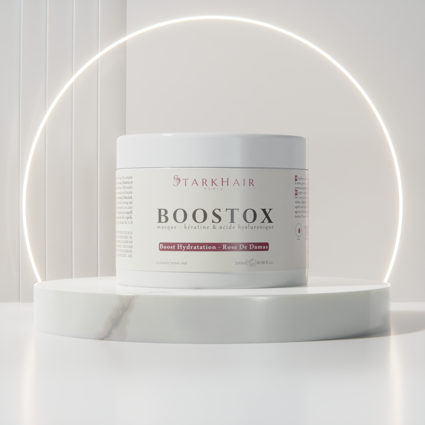 Boostox Capillaire Rose De Damas - 500ml